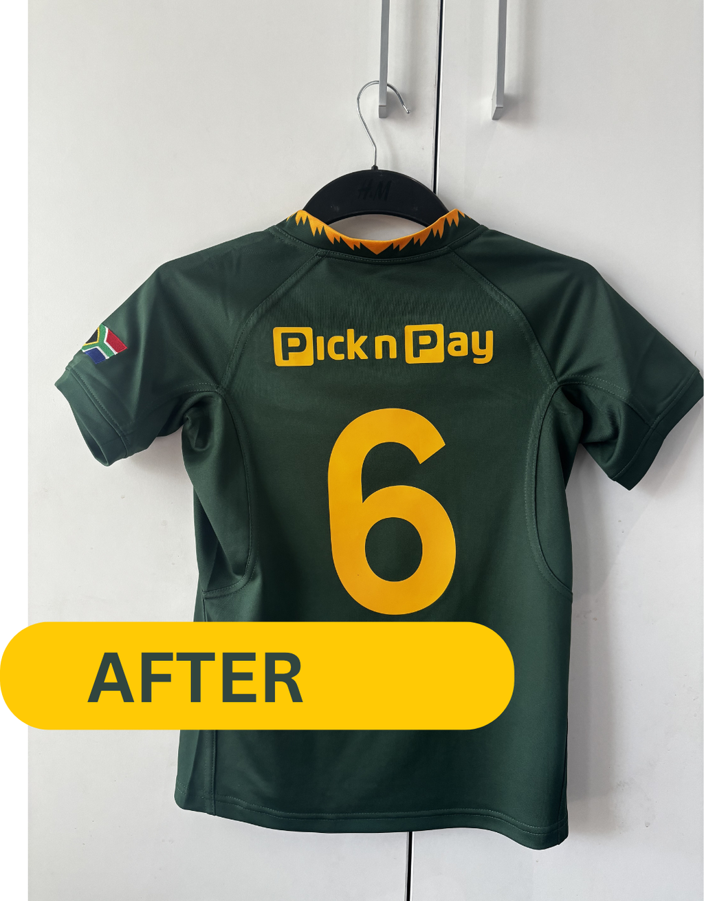 Springboks Number ONLY