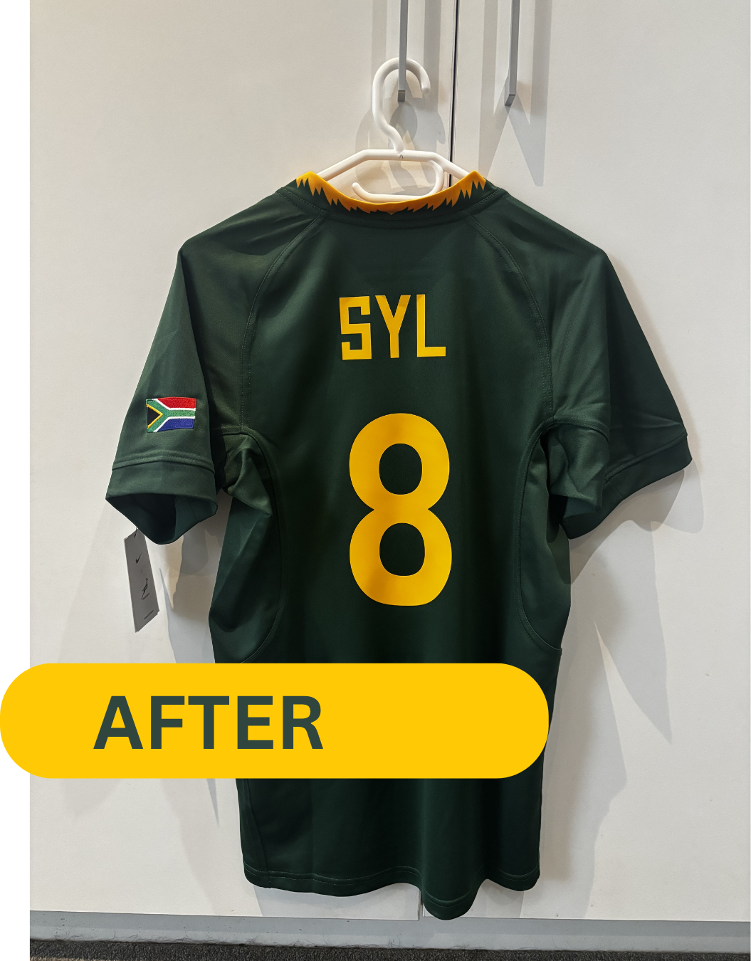 Springboks Name & Number Combo