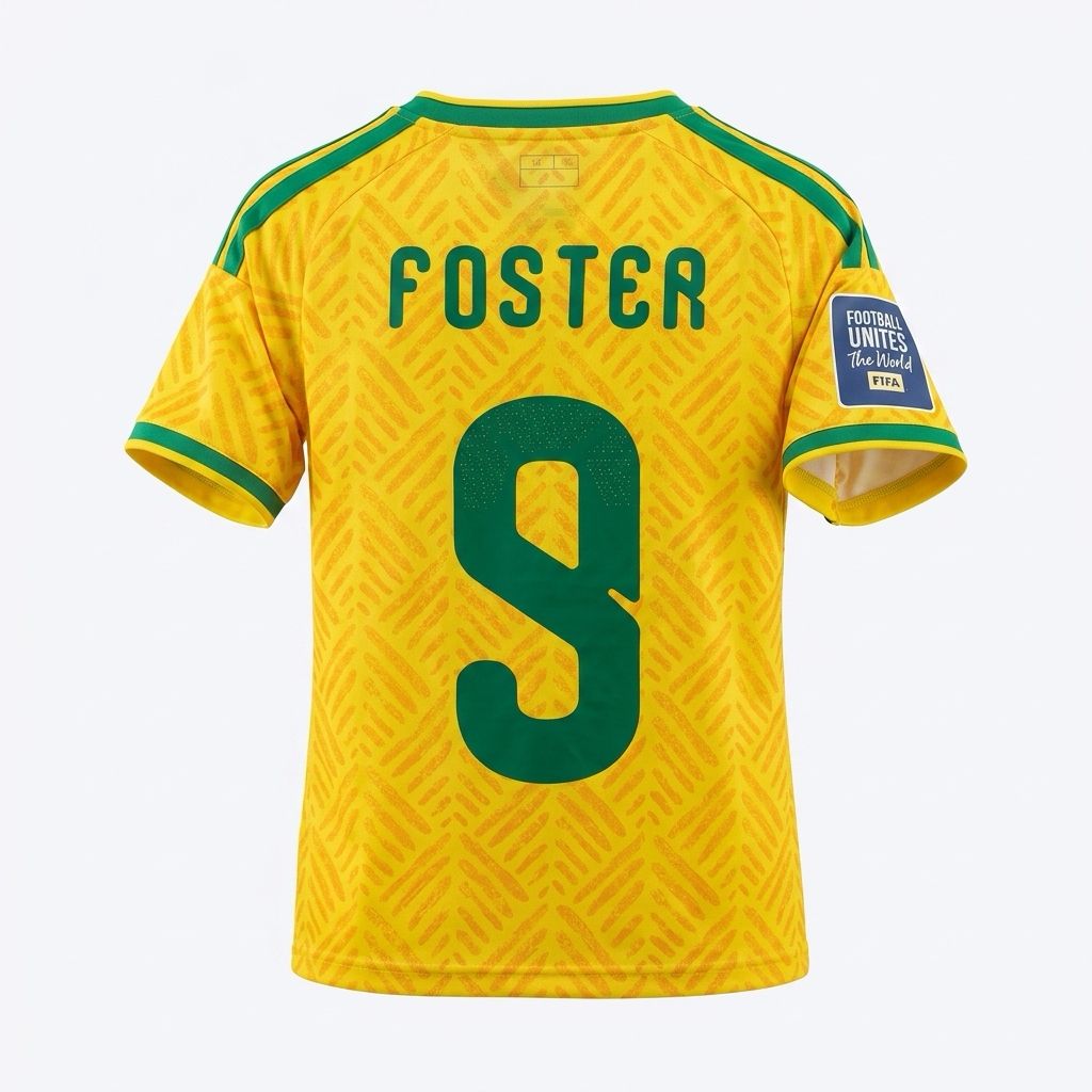 Bafana Bafana World Cup 2026 Home Kit