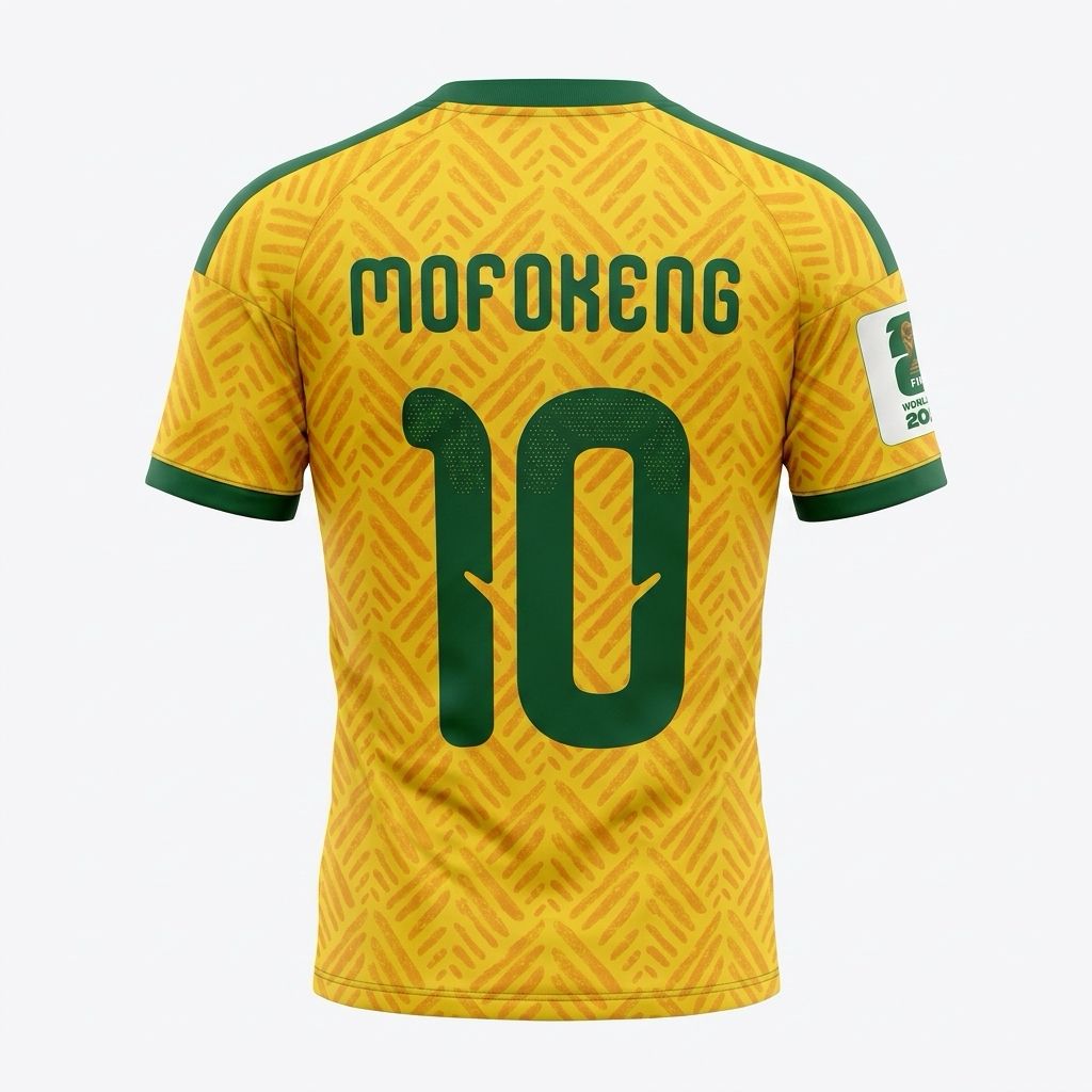 Bafana Bafana World Cup 2026 Home Kit