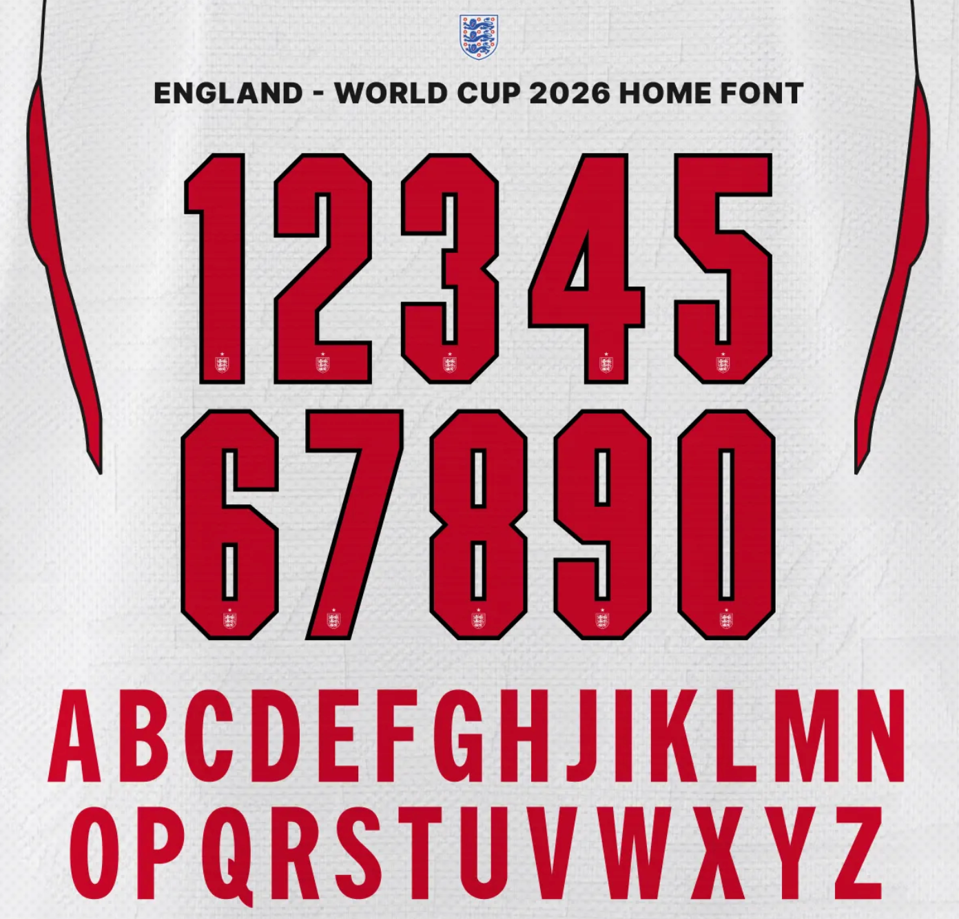 England World Cup 2026 Home Kit
